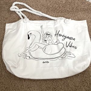 Bridal Honeymoon Vibes tote bag
